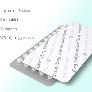 Liothyronine Sodium (Cygnus) (100 Compresse x 0.05 mg)
