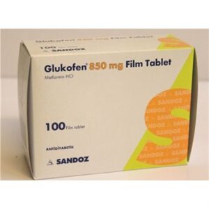 Metformin (Glukofen) (Sandoz) (100 Compresse x 850 mg)