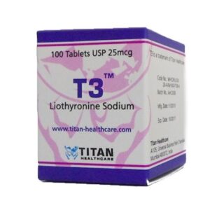 T3 (Titan Healthcare) (100 Compresse x 25 mcg)