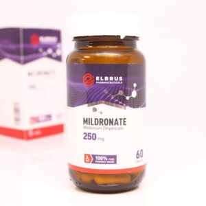 Mildronate (Mildronato Dihidrato) (Elbrus Pharma) (60 Capsule x 250mg)